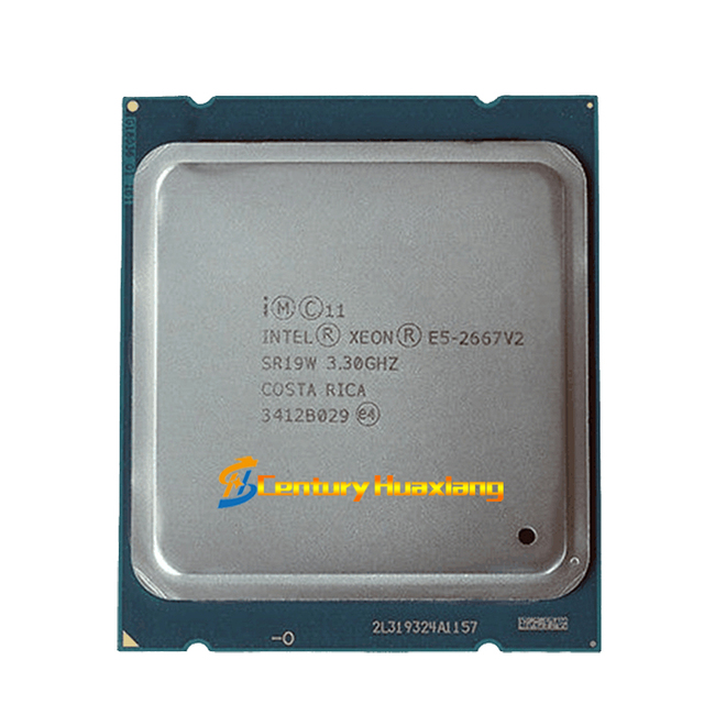 Intel Xeon CPU  E5-2667V2 8 Cores CPU Desktop Processor E5-2667 V2  LGA2011 CPU