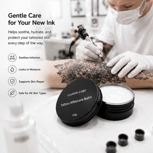Sturdy Reliable Tattoo Balm, Uniform Density, Single & Combined <b>Weight</b> Packs, Personalized Logo Tattoo Care Balm - Product Image 4