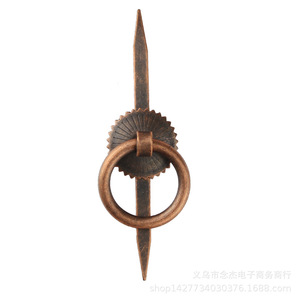 Honggu Round Ring Handle 23x30mm Iron Drawer Furniture Handle Traditional Style Durable - Product Image 5