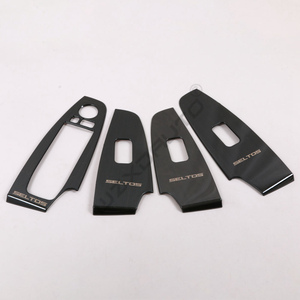 WZXD Cache-Interrupteurs de Vitres Électriques, Garnitures de Cadre de Levier de Vitesse, Accessoires de Décoration Intérieure pour KX3 Seltos 2020 - Product Image 6