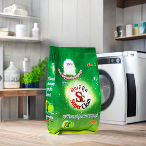 Détergent en poudre à laver parfumé au citron de haute qualité 400g et 4Kg populaire pour les vêtements et la <span class=keywords><strong>lessive</strong></span> vente en gros pas cher vente chaude - Product Image 1