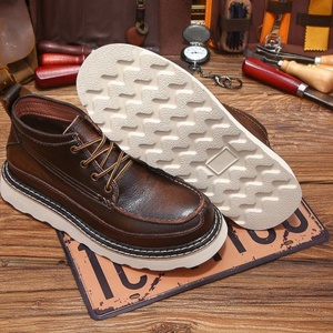 Botas Casuales de Piel Genuina para Hombre, Diseño con Flecos, Antideslizantes, Transpirables, Tendencia en Calzado de Trabajo - Product Image 4