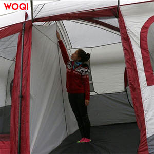 WOQI açık lüks büyük 10-12 kişi su geçirmez taşınabilir ev kamp eğlence çadırı - Product Image 4