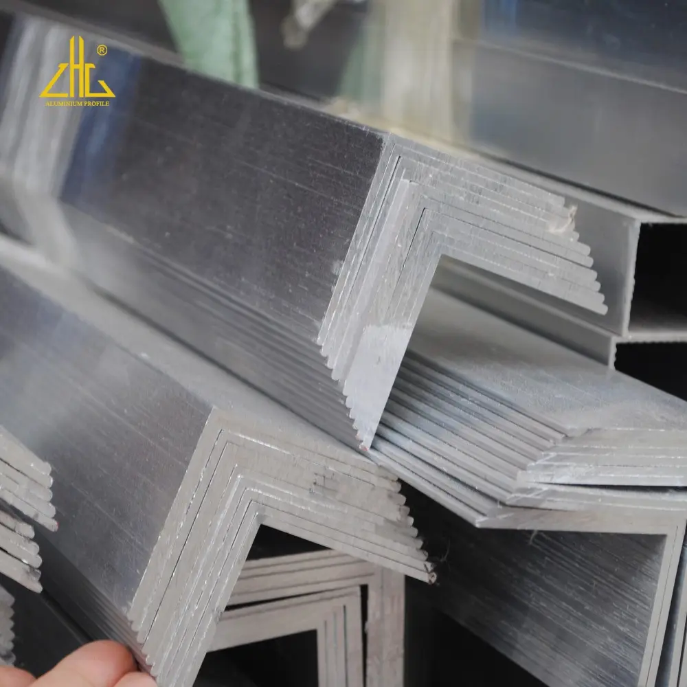 ZHONGLIAN-Perfil de aleación de aluminio 6063t5, 40x40, forma de L de 90 grados para perfiles de ángulo de extrusión de aluminio industrial