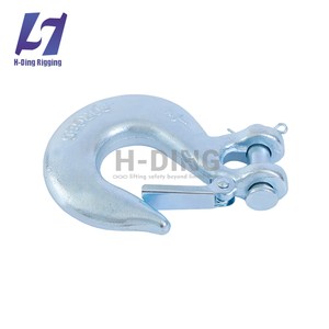 Tipo de EE. UU. Clevis Slip Hooks Latch H331 <span class=keywords><strong>Elctro</strong></span> Galvanizado Zinc Plateado Forjado Aleación de carbono Rigging Hardware Artículos para minería de elevación - Product Image 3