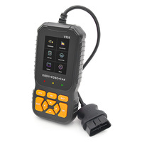 Lector de código V520 OBD2, instrumento de diagnóstico automotriz para detección de fallas de motor, escáner de fallas Elm327