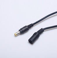 DC 3.5 1,35 Stecker-Buchse-Verlängerung kabel 3,5x1,35mm DC-Netz kabel für CCTV