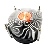 Refroidisseur de processeur à profil bas, dissipateur thermique en aluminium, ventilateur, refroidisseur de processeur LGA 1150 1151 1155 1156 115X 1200, fabricant OEM, refroidissement silencieux