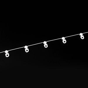 High Quality Eco-Friendly S Fold Ripple Fold Curtain White Runners Curtain Poles Tracks & Accessories - Product Image 3