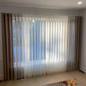 Manual Sunscreen Dream Curtains Vertical Sheer Blinds