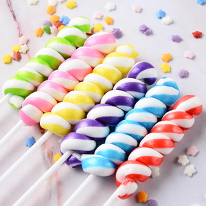 Sucettes dures en forme de tourbillon arc-en-ciel, disponibles en plusieurs saveurs, emballées individuellement, emballage personnalisable, idéales pour les cadeaux - Product Image 2