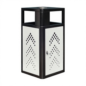 Nuevo Diseño de Fábrica OEM, Contenedor de <span class=keywords><strong>Basura</strong></span> Grande y Moderno para Exteriores, Contenedor de Residuos de Acero Galvanizado, Contenedor de Reciclaje - Product Image 1