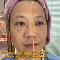 Masque facial en feuille à l'alpha-arbutine pour un éclaircissement rapide de la peau et un éclat intense, adapté aux peaux sensibles, vente en gros OEM