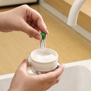 Brosse de nettoyage multifonctionnelle Creative Pea CB006 pour pailles pliables, tétines en acier inoxydable, couvercles de tasses et fentes - Product Image 3