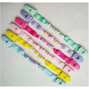 25cm <strong>Dummy</strong> Clips Holder Soother Nipple Leash Strap Chain Baby Pacifier Tape - Product Image 4