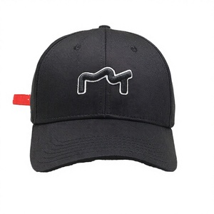 Casquettes de baseball unisexes 6 panneaux de haute qualité 100 % coton avec sangle en cuir courbée respirante et motif dessiné à la main - Product Image 3