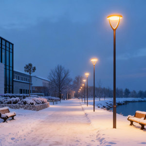 ไฟถนน LED KLED Lighting IP66 AC สำหรับตกแต่งสวน ลานจอดรถ แสงสว่างกลางแจ้ง รับประกัน 5 ปี ตัวโคมอลูมิเนียม ปรับความสว่างได้ - Product Image 2