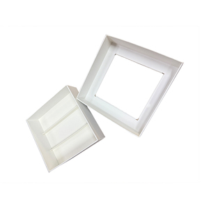 Bán Buôn Giá Rẻ Trong Suốt Cổ Điển Hộp Giấy Cho Quà Tặng Bao Bì Cứng Nhắc Các Tông Cửa Sổ Mở Matte Cán In Ấn - Product Image 2