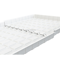 Fournisseurs de plateaux de table d'inondation de culture hydroponique en plastique de pépinière de plantes infinies de ferme urbaine d'intérieur de 4x8 pieds personnalisés