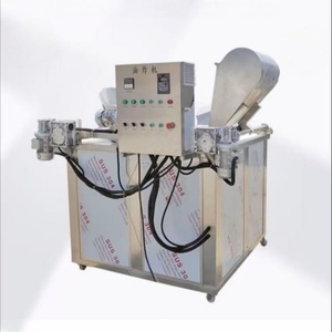 Machine à frire industrielle automatique continue pour nuggets de poulet et frites - Product Image 1