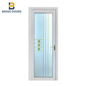 BD China gold supplier aluminum door for bathroom with window door accessories silding glass door lock