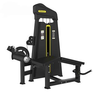 Máquina de Gimnasio para Flexiones de Piernas Sentado, Máquina de Flexiones de Piernas Horizontal con Selector de Peso - Product Image 1