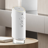 Diffuseur d'arômes intelligent portable de 130 ml, contrôlé par application, à fixer au mur, à brancher, pour la maison/la voiture/les hôtels, silencieux, sans eau, huile essentielle, 1 an