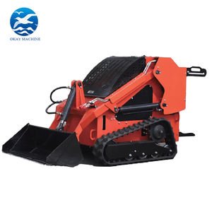 Pompa Steer selip Mini kualitas tinggi T480 Euro 5 EPA disetujui <span class=keywords><strong>Yanmar</strong></span> Front <span class=keywords><strong>End</strong></span> pemuat roda gigi PLC - Product Image 1