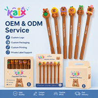 KAIX Stylos Gel Personnalisés avec Logo OEM, Ensembles de Stylos Gel Capybara 0,5 mm à Encre Noire, Stylos Gel Cartoon pour Cadeaux Scolaires