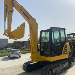Excavatrice Komatsu PC56 d'occasion 95% neuve à bas prix, 5,6 tonnes, 90% neuve, d'origine Japon, certifiée EPA/CE, pour travaux agricoles et de terrassement - Product Image 4