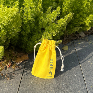 Sac à poussière en mousseline de coton durable en gros, avec logo et taille personnalisés, pochette en toile à cordon pour bijoux - Product Image 6