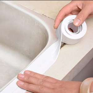 <span class=keywords><strong>Cinta</strong></span> de sellado autoadhesiva de PVC <span class=keywords><strong>para</strong></span> baño y cocina, tira <span class=keywords><strong>selladora</strong></span> <span class=keywords><strong>para</strong></span> bañera y pared, sellador de azulejos <span class=keywords><strong>para</strong></span> ducha - Product Image 2