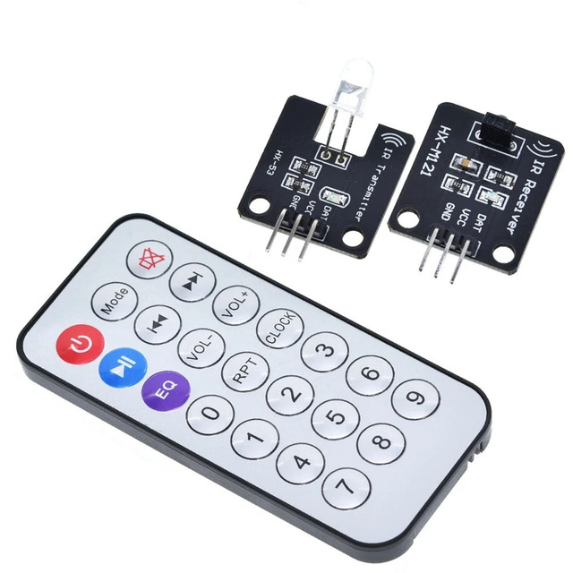 1Set IR Infrared Transmitter Module Ir Digital 38khz Infrared Receiver Sensor Module With Remote Control