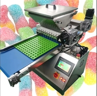 Mini Ronde Suiker Toffee Gebruikte Honing Rock Cube Harde Drop Candy Roller Bar Batch Sorteer-, Vorm- en Maakmachines