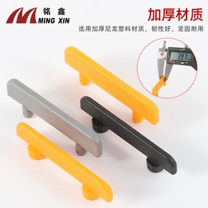 Soporte de estantería Ming Xin, conector oculto de plástico de 9 mm para armario, despensa, partición, fácil instalación - Product Image 3