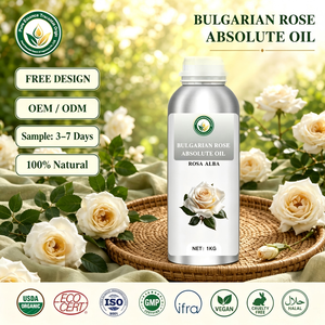 Aceite Absoluto de <span class=keywords><strong>Rosa</strong></span> Búlgara 100% Puro y Natural (<span class=keywords><strong>Rosa</strong></span> <span class=keywords><strong>Alba</strong></span>) Orgánico al por Mayor OEM, Fragancia Fina para Perfumería y Cosméticos - Product Image 1