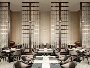 Ensemble de meubles de chambre d'hôtel au design moderne Song Design, design contemporain, tables et chaises en cuir PU, garantie de 5 ans pour usage commercial - Product Image 2