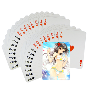 Naipes de póker de chica Sexy romántica personalizada, papel impreso ecológico, <span class=keywords><strong>juego</strong></span> sexual para adultos, regalo con logotipo personalizado - Product Image 2