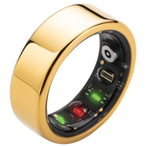 Top Quality Fashion Drop Shipping <b>Black</b> Silver Sleep Monitor Blood Oxygen Heart Rate Variability Temperature Smart <b>Ring</b> <b>Titanium</b> - Product Image 3