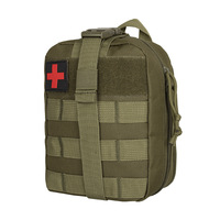Trousse de premiers secours tactique, pochette médicale Molle, nylon 600D, sac de survie d'urgence pour l'extérieur
