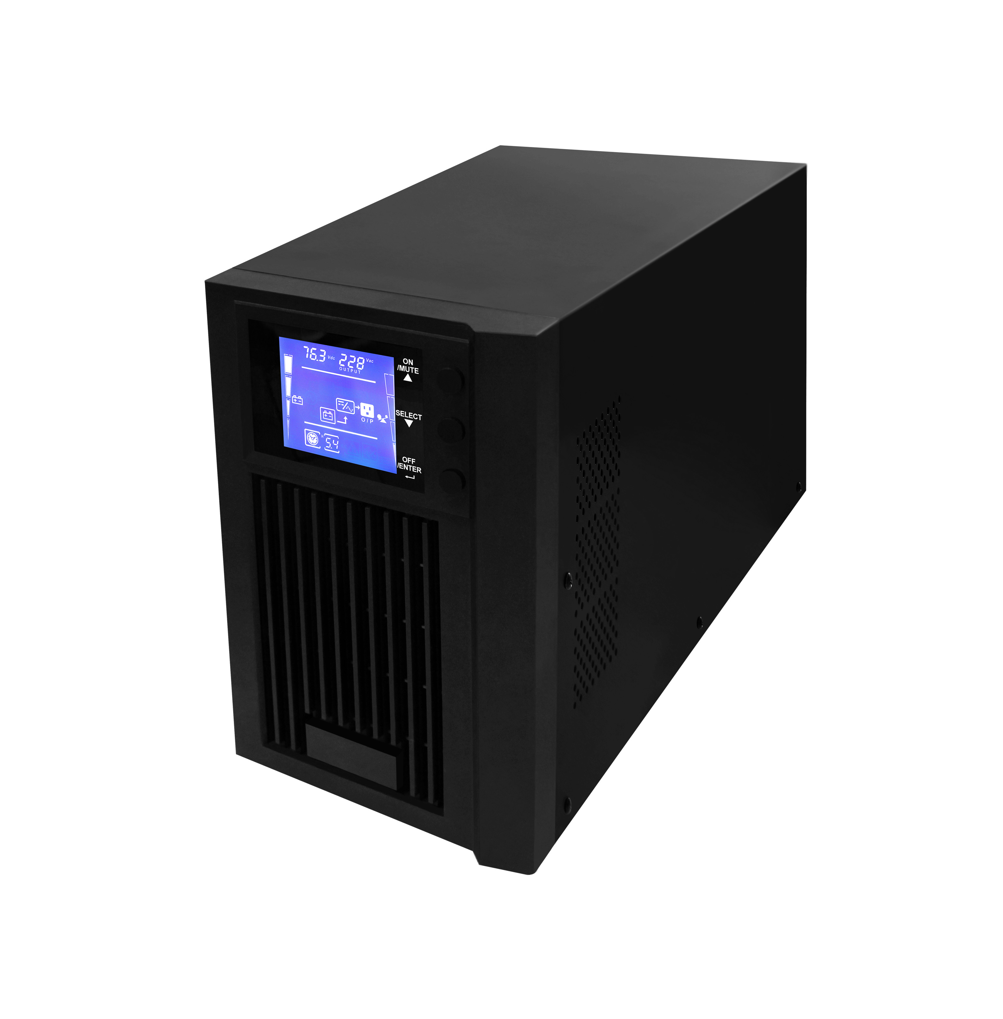 Long Backup Time UPS Power Supply Online 1KVA 2KVA 3KVA CE Certification Power System Supply for Laptop / Computer