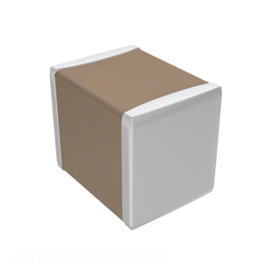 Distribuidor Autorizado C3225X5R0J336M250AA 33 uF 1210 (3225 Métrico) CAP CER 33UF 6.3V X5R 1210 Condensador Cerámico - Product Image 1