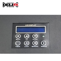 DELIFX brillant et éblouissant bulle liquide et fumée huile fumée rempli Machine à bulles 18 pièces LED sortie 1500W Smog Bubble Maker pour la fête