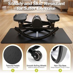 Precio de Fábrica: Stepper Manual para Ejercicios Cardiovasculares en Interiores, Ahorra Espacio, para <span class=keywords><strong>Gimnasio</strong></span> en Casa - Product Image 3