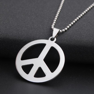 Caliente artículos de promoción de la paz, colgante de moda colgante signo de la paz, collar - Product Image 1