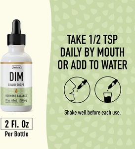 Complément alimentaire naturel <span class=keywords><strong>DIM</strong></span> en gouttes liquides pour l'équilibre de l'œstrogène, compléments pour la ménopause pour les femmes - Product Image 2