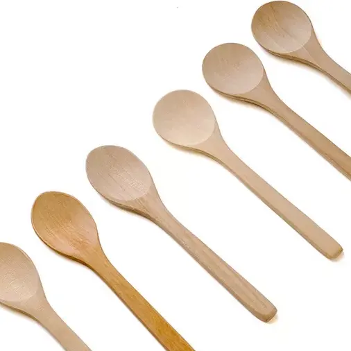 Home Kitchen Utensil Accessories bamboo tea spoon coffee Scoop Long Handle Seasoning Measure Spoon