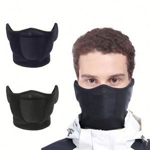 Masque de cyclisme d'extérieur, protection auditive, écharpe polaire en polyester anti-froid pour sports d'hiver - Product Image 1