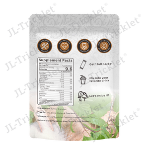 Julong Sacs personnalisés en mylar avec zip-lock Petit sac d'emballage en plastique pour le <span class=keywords><strong>xylitol</strong></span> granulé en <span class=keywords><strong>bouleau</strong></span> Poudre d'édulcorant au <span class=keywords><strong>xylitol</strong></span> - Product Image 6