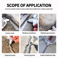 Remplissage de fissures Coulis de carreaux de mur Revêtement imperméable Ciment Agent de remplissage et de réparation étanche
